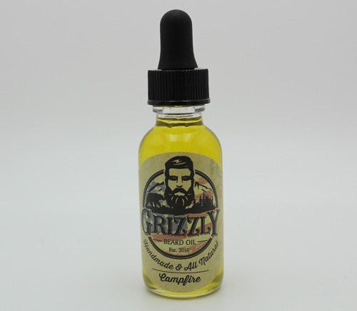 Camp Fire Grizzly Beard Oil