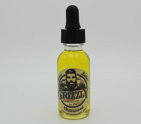 Cedarwood Grizzly Beard Oil