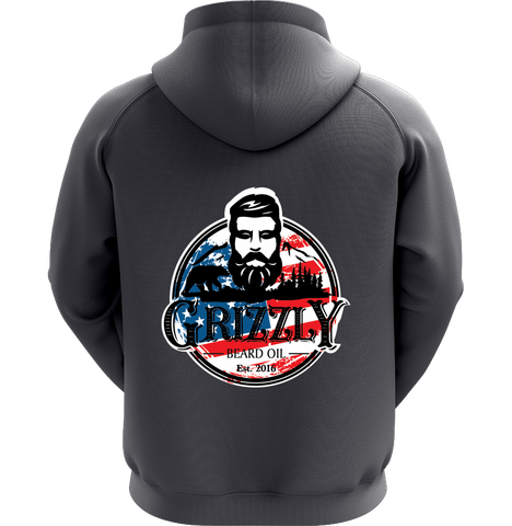 NEW * LIMITED STOCK* Grizzly Beard Oil Hoodie