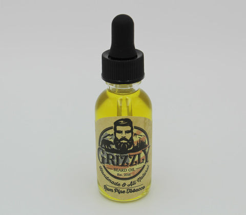 NEW - Rum Pipe Tobacco Beard Oil - 1oz