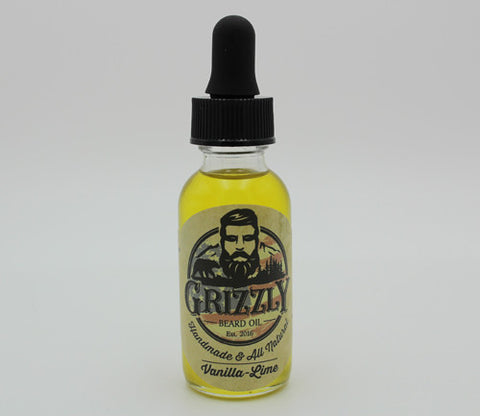 Vanilla-Lime Grizzly Beard Oil